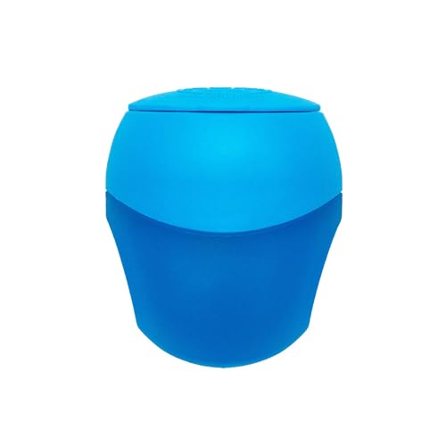 KUM AZ1024516-B - Anspitzer mit Behälter Pencil Pal K1, 5 Spitzer blau, Behälterspitzer