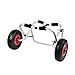 Alloy Kayak Canoe Wheel Dolly Boat Carrier Trolley Cart Transport Tow Truck Small Load-Bearing Vehicle