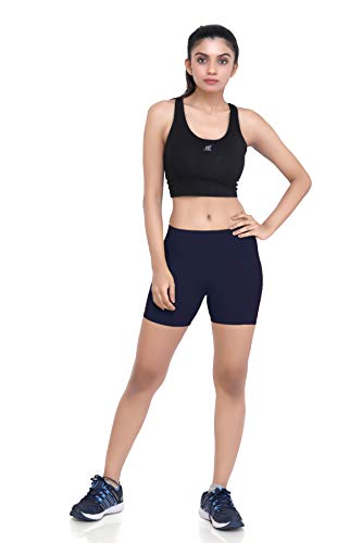 Image of Women's Solid Inner & Outer Wear Active Hot Shorts