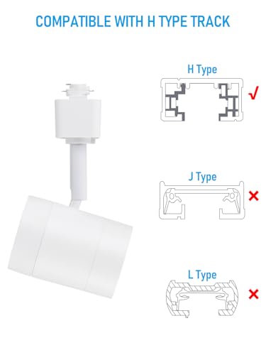 Leonlite DBTL-DH-4P8W40 4-Pack 8.5W Led Track Lighting Heads thumb #6