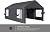 Caport 12'x 20' Portable Garage with Removable Door for Car, Truck, Boat, Car Canopy with All-Season Tarp, Grey