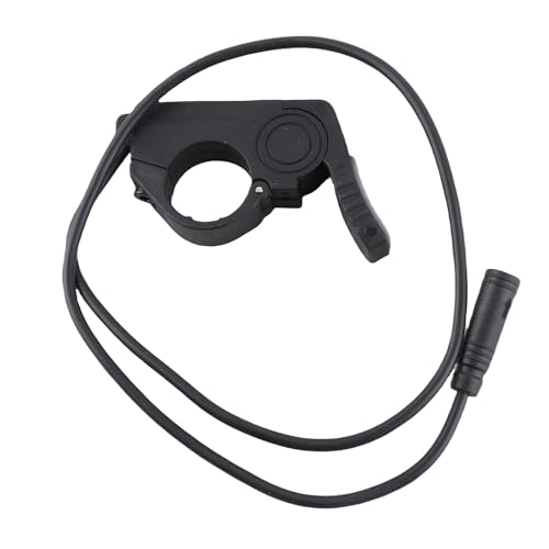 Alomejor Acelerador de Velocidad de Dedo para Bicicleta Motorizada, Material ABS Resistente, Acelerador de Pulgar para G340 BBS02 M600 M800, Diámetro de Tubo de 22 Mm, Bicicletas Eléctricas, de
