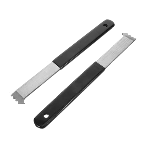 Totority 2piezas Extractor De Adoquines con Rascador De Juntas Microdentado para Sustitución Rápida De Bloques Jardines Y Proyectos De Paisajismo
