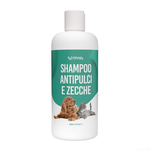 Petsly Shampoo Antipulci Cani e Gatti 500ml