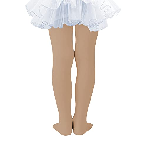 Ballet Tights for Girls - Ultra Soft Elastic Footed Tights for Toddler Girls - Warm Stockings3