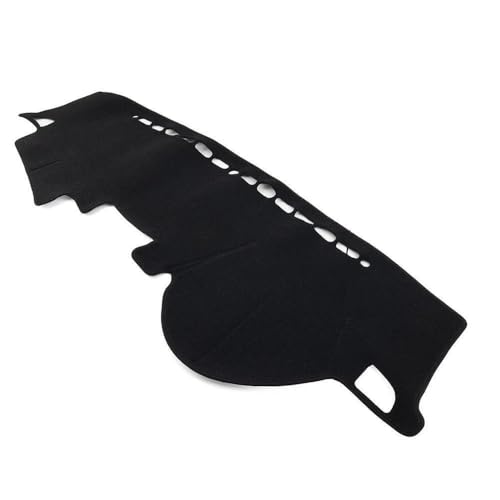 Protector de salpicadero Kia Forte Cerato K3 2009-2013 RHD alfombrilla negra 6