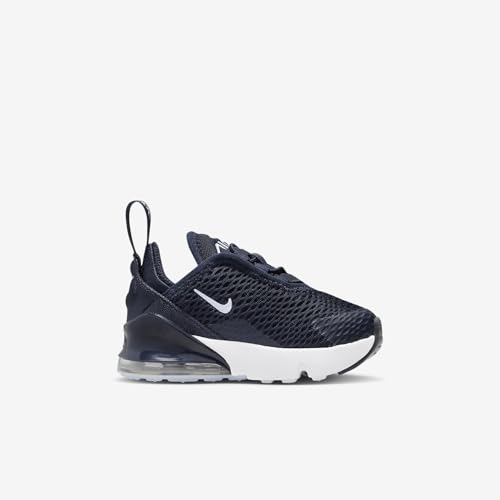 Nike Air Max 270 Baby/Toddler Shoes (DD1646-407, Obsidian/White/White/Cobalt Bliss) Size 53