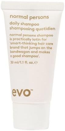 EVO Normal Persons Daily Clarifying Shampoo for Normal to Oily Hair - Deep Cleanses, Removes Buildup & Balances Scalp