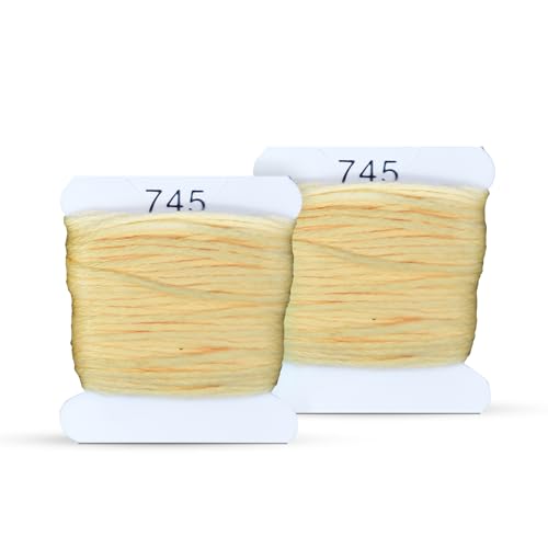 Image of Embroidery Floss Kit and Refills - Cotton Threads - DMC Color Coding for Cross Stitch, String Crafts, Friendship Bracelets