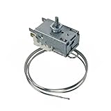 ensipart Thermostat für Kühlschrank kompatibel mit AEG 2262146646 Kühlschrankthermostat kompatibel mit Ranco K59-L2076 für KühlGefrierKombination kompatibel mit Küppersbusch 431956
