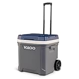 Igloo Maxcold Latitude 62qt Roller Cooler with...