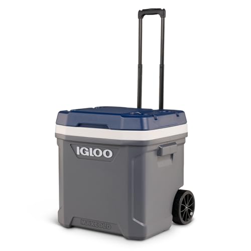 Igloo Maxcold Latitude 62qt Roller Cooler with...