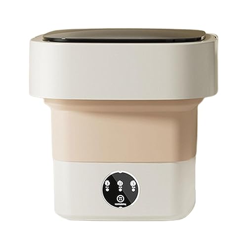 CLUB BOLLYWOOD®Travel Washing Machine 6.5L Portable Washing Machine For Rvs Home Apartments White|Home & Garden | Major Appliances | Washers & Dryers |1 Foldable Mini Washing Machine (Eu Adapter)