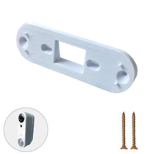 Video Doorbell Wedge Mount for SimpliSafe, 18° Adjustable