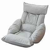 Gbzjia Sillón Reclinable, Silla de Suelo Plegable, con Respaldo Reclinable, Butaca de Adecuada para Meditación, Yoga, Lectura o Relajación