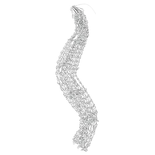 Steel Chain Basketball Net Heavy Duty Design Easy Attachment for Standard Hoops Durable Chain for Intense for School and Recreational