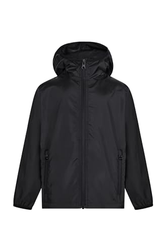 Mukua Stockton Kids; Cortavientos niño; Color Black; Talla 5/6