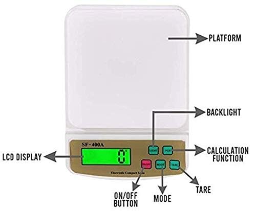 Alnoorenterprise Digital Scale – Electronic Kitchen Weight Machine for Accurate Measurements 2