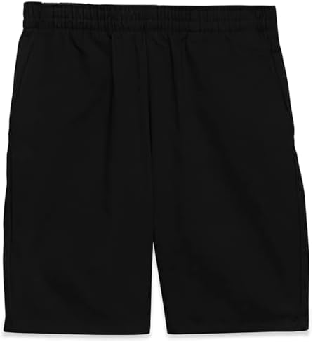Classroom Uniforms Pull On Shorts for Boys & Girls With Elastic Waistband 52132, 12, Khaki