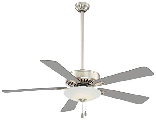 Amazon Crazy 🔥 Deals Minka-Aire F656L-PN Contractor Uni-Pack 52 Inch LED Pull Chain Ceiling Fan in Polished Nickel Finish Amazon Crazy 🔥 Deals Minka-Aire F656L-PN Contractor Uni-Pack 52 Inch LED Pull Chain Ceiling Fan in Polished Nickel Finish