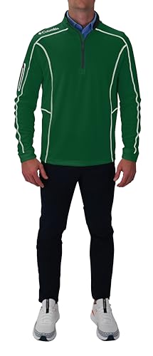 Pull Omni-Wick Shotgun fermeture éclair 1/4 homme couleur forêt taille M - 4
