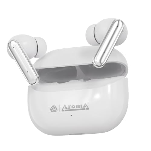 Image of AROMA TWS31 with Upto 36 Hrs* Playtime BT V5.4, Type C Fast Charging True Wireless Earbuds