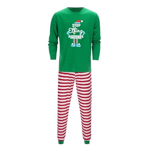 Conjunto de pijama para papá ropa de casa manga larga pantalón dos piezas hombre