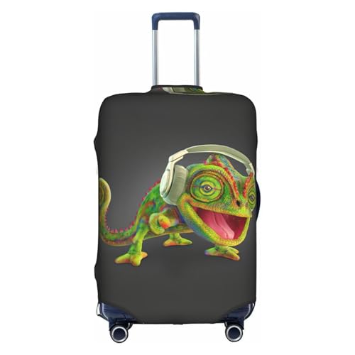 Housse de bagage pliable Cameleon M Listen Music : tissu durable de haute qualité pour valise