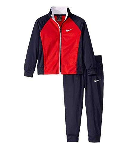 NIKE Little Boys 2-Pc. Color Block Jacket & Pants (4, Navy)