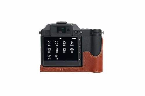 Funda de piel auténtica hecha a mano para Hasselblad X2D 100C color rufous - imagen 3