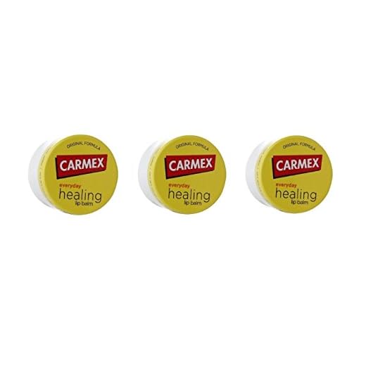 Carmex Lip Treatment, trattamento per labbra, balsamo per labbra, 3 vasetti, prodotto degli USA