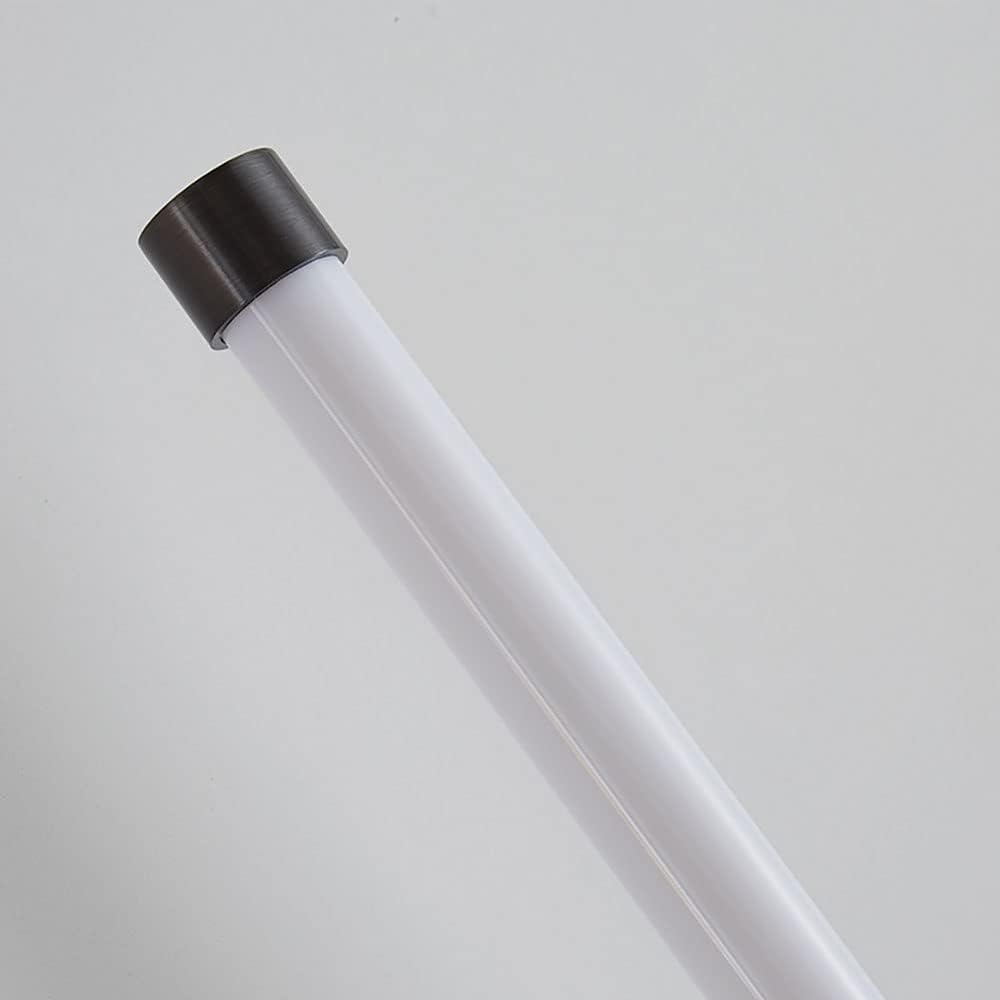 Apliques de Pared Modernos de Cobre, Lámpara de Pared Lineal Negra, Led, Tubos Largos de Acrílico Blanco, Decoración