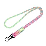 JOOTUEPO Llavero de cordón trenzado resistente para el cuello, Cordones Largos para el Cuello, para Cuello Llaves, insignias de identificación, cámara para Hombre y Mujeres para Colgar Llaves