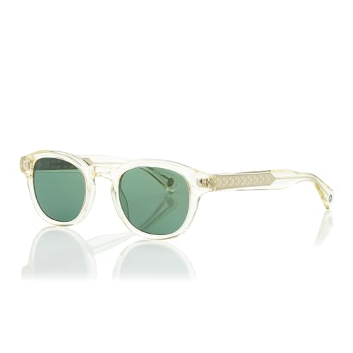 Image of Shisen Fox KITSUNE 2.0 Unisex Sunglasses with Oval Design | Non-Polarized Lenses | Trendy Sun Glasses for Men & Women | Fashion Sunglasses | Acetate Material
