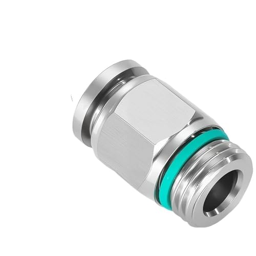Conector push in para mangueras de aire en sistemas de automatización industrial