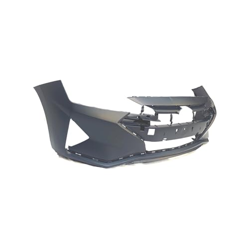 Image of FitParts Compatible with Hyundai Elantra 2019-2020 Front Bumper Cover | CAPA Certified, Primed, With Fog Light Holes, Ready to Paint, OEM 86511F3500, HY1000236