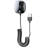Medrialife Bluetooth Fm Transmitter & Fm Transmitter Auto Bass & Hi-Fi Stereo für Autoradio mit Bluetooth Freisprecheinrichtung