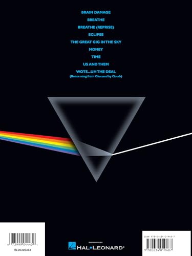 Pink floyd - dark side of the moon - piano, chant et guitare