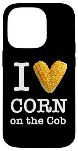 Ƃ낱D̂ȂցFI LOVE CORN ON THE COBifUCj X}zP[X iPhone 14 Pro p