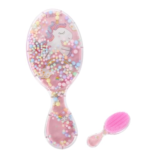 OATIPHO Cepillo De Pelo Bonito Para Niña Desenredante Para Viaje Para Rizado Decorativo Para El Cabello Mojado Para El Hogar Bonito Peine Cepillo Para El Cabello Seco Peine