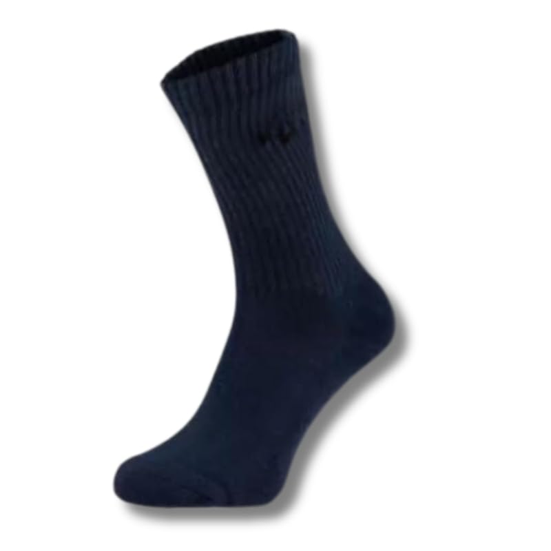 Image of cotton socks for men Socks for Men & Women Solid Sports Cushion Sneaker Unisex Towel Socks Combo for Running, Cycling & Gym, Odour Free, Free Size
