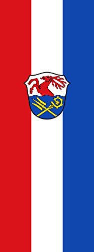 Drapeau Riegsee grand format 400x150cm pavillon vertical de 6m² pour mât - 2