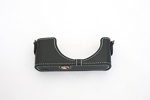 Housse Sony RX100 M3 M4 M5 en cuir noir pour sécuriser vos photos de voyage et de street-photography