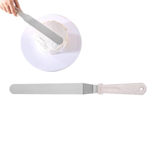 Spatola per torte, Spatola per torte | Diffusore di in acciaio inox, manico extra lungo, raschietto per crema per torte ad angolo, accessori da forno per dessert di formaggio