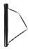 Adir 641 Telescoping Document Tube, Expands from 27" Up to 50" with a 3" Interior Diameter, Water and Light Resistant, Artwork Tube/Poster Tube/Drawings Tube, Black