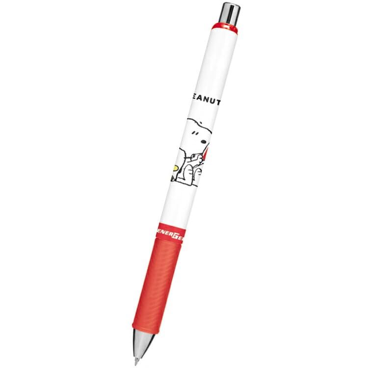 Amazon | クラックス(CRUX) スヌーピー エナージェルボールペン0.5mm
