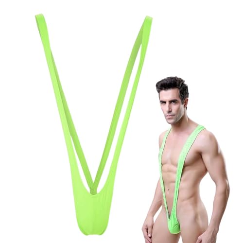 JUGUTA Traje despedida de solteiro Underwear 1 unidade verde tamanho único homem