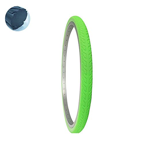 Pneu de scooter électrique faible résistance 26x1.5 pneu plein vert résistant