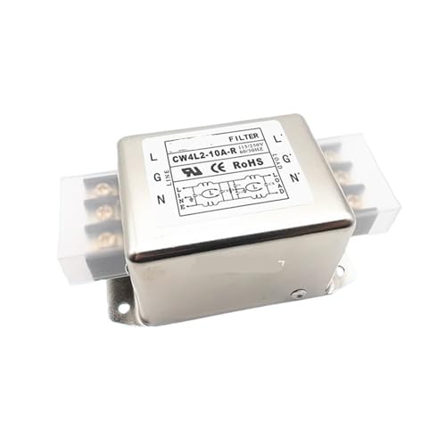 Filtro supresor de interferencias CW4L2-10A-R para red eléctrica de 220V