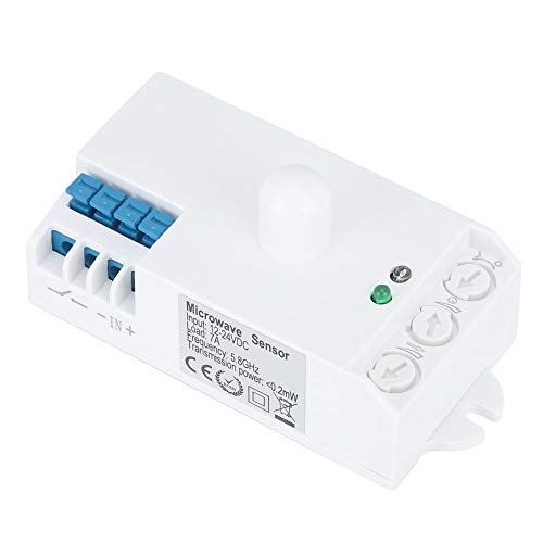 Bewegungsmelder Schalter Bewegungslichtschalter Intelligenter Sensorschalter für den menschlichen Körper ZUVERLÄSSIG Mikrowellen-Bewegungssensor